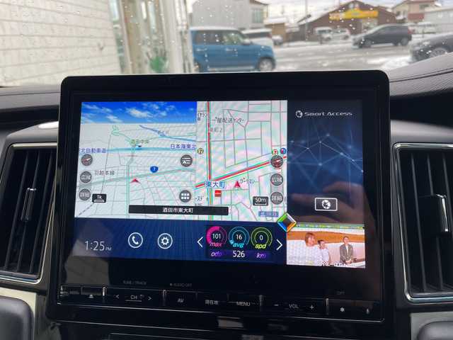 三菱 デリカＤ：５ P 山形県 2021(令3)年 6.3万km ウォームホワイトパール ワンオーナー/4WD/純正10.1インチナビ/・TV/AM/FM/CD/DVD/Bluetooth/レーダークルーズコントロール/アイドリングストップ/ブラインドスポットモニター/衝突被害軽減ブレーキ/誤発進抑制制御/車線逸脱警報/横滑り防止装置/盗難防止装置/LEDヘッドライト/オートライト/両側パワースライドドア/電動パーキングブレーキ/パワーシート（D席）/シートヒーター（D/N席）/パワーバックドア/フリップダウンモニター/オートステップ/全周囲カメラ/純正フロアマット/純正ドアバイザー/ETC/保証書/取扱説明書