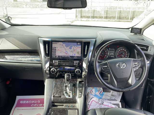 トヨタ アルファード S Cパッケージ 沖縄県 2018(平30)年 5.9万km ブラック 禁煙車　/７名　/モデリスタエアロ　/１１型ナビ　【EX11Z】/　(フルセグTV　Bluetooth　DVD/CD)/１２．８型フリップダウンモニター　/Ｗサンルーフ　/両側パワースライドドア　/三眼ＬＥＤヘッドライト　/パワーバックドア　/黒革シート　/バックカメラ　/スマートキー/プッシュスタート/オートマチックハイビーム/クルーズコントロール/パワーシート/エアシート/シートヒーター/ETC