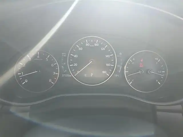 マツダ マツダ３ファストバック 20S Lパッケージ 島根県 2019(令1)年 3.8万km ポリメタルグレーM ワンオーナー/純正SDナビ/フルセグテレビ/Bluetoothオーディオ/DVD再生/全方位カメラ/レザーシート/前後ドライブレコーダー（DRY-TW7500)/ETC/レーダークルーズコントロール/衝突軽減ブレーキ/レーンアシスト/純正LEDヘッドライト/スマートキー/プッシュスタート/アイドリングストップ/ウィンカーミラー/純正フロアマット/ドアバイザー