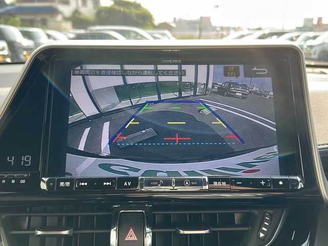 トヨタ Ｃ－ＨＲ G モード ネロ 岐阜県 2019(令1)年 7.6万km ブラッキッシュアゲハガラスフレーク 登録時走行距離：76092km/純正8インチSDナビ/フルセグテレビ・BT・USB/バックカメラ/アクティブクルーズコントロール/前後ドライブレコーダー/LEDヘッドライト/フォグライト/ETC/アイドリングストップ/純正１８インチアルミホイール/プッシュスタート/スマートキー