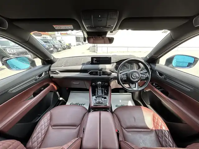 マツダ ＣＸ－８ XD エクスクルーシブモード 山形県 2021(令3)年 4万km プラチナクォーツメタリック 禁煙車/ワンオーナー/4WD/純正SDナビ/・TV/AM/FM/Bluetooth/アダプティブクルーズコントロール/アイドリングストップ/ブラインドスポットモニタリング/レーンキープアシスト/衝突被害軽減ブレーキ/車線逸脱警報/横滑り防止装置/盗難防止装置/LEDヘッドライト/オートライト/レザーシート/パワーシート/シートヒーター/パワーバックドア/全周囲カメラ/ドライブレコーダー/ETC/冬タイヤ積み込み/保証書/取扱説明書