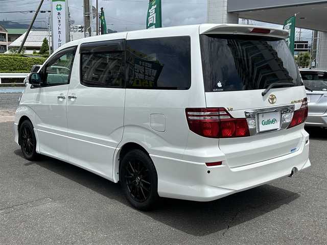 トヨタ アルファード Ｖ MS プラチナセレクションⅡ 静岡県 2008(平20)年 13.2万km ホワイトパールクリスタルシャイン ワンオーナー/両側パワースライドドア/純正HDDナビ・フルセグTV/DVD/CD/MSV/フリップダウンモニター/パワーバックドア/社外17インチアルミホイール/HIDライト/キーレス/スペアーキー/新車時保証書/取扱説明書