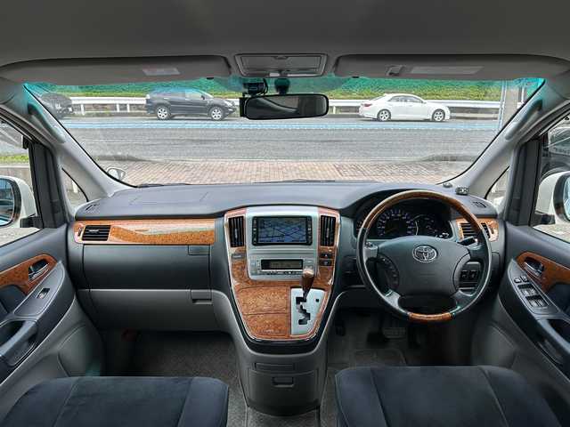 トヨタ アルファード Ｖ MS プラチナセレクションⅡ 静岡県 2008(平20)年 13.2万km ホワイトパールクリスタルシャイン ワンオーナー/両側パワースライドドア/純正HDDナビ・フルセグTV/DVD/CD/MSV/フリップダウンモニター/パワーバックドア/社外17インチアルミホイール/HIDライト/キーレス/スペアーキー/新車時保証書/取扱説明書