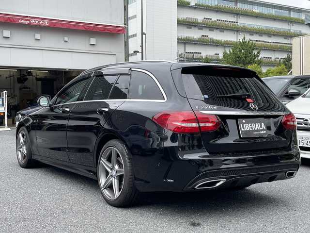 メルセデス・ベンツ Ｃ２２０ｄ 東京都 2016(平28)年 5.2万km 黒 ステアリングアシスト/レーンキープアシスト/ACC/ブラインドスポットモニター/LEDヘッドライト/パドルシフト/ヘッドアップディスプレイ/純正ナビゲーション/フルセグTV/バックカメラ/アイドリングストップ/社外ドラレコ/ブラックレザーシート/パワーシート/シートヒーター/電動リアゲート