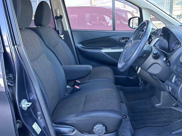 日産 デイズ HWS X Vセレ +SeftyⅡ 山形県 2015(平27)年 8万km プレミアムパープルP 禁煙車/衝突被害軽減ブレーキ/横滑り防止装置/アラウンドビューモニター/HIDヘッドライト/ACC/純正アルミホイール/純正フロアマット/社外アルミホイールスタッドレス(155/65/R14・6mm)積載/スマートキー/電動格納ウィンカーミラー/ドアバイザー