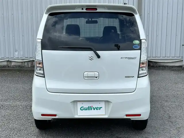 スズキ ワゴンＲ スティングレー X 静岡県 2012(平24)年 11.9万km パールホワイト ユーザー買取車両/純正オーディオ（FM/AM/AUX/CD）/純正LEDヘッドライト/純正フロアマット/純正14インチAW/エンジンスタートボタン/ドライブレコーダー/アイドリンクストップ/ベンチシート/スマートキー/スペアキー×1/保証書/取扱説明書