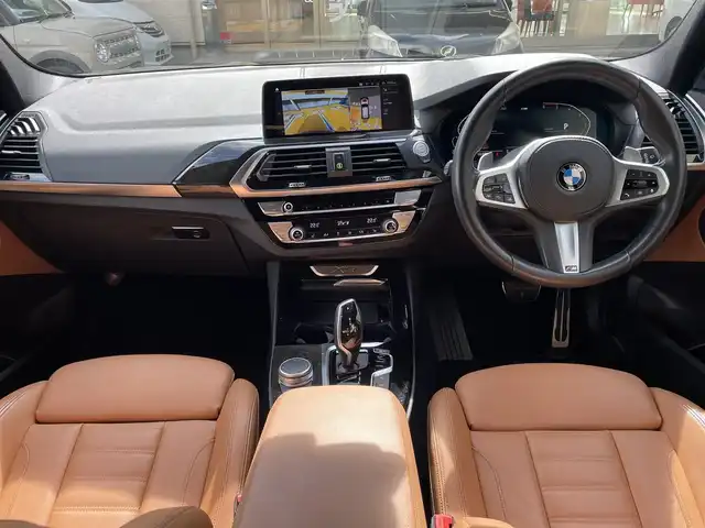 ＢＭＷ Ｘ３ xDrive20d Mスポーツ 静岡県 2019(令1)年 2.1万km サファイアブラックP ワンオーナー/純正ナビ/フルセグTV/BT/USB/全方位カメラ/革シート/前後シートヒーター/前後純正ドライブレコーダー/パワーバックドア/衝突軽減ブレーキ/レーンキープアシスト/レーダークルーズコントロール/クリアランスソナー/ブラインドスポットモニター/パーキングアシスト/ETC/LEDヘッドライト/純正19インチAW/スマートキー×2/保証書/取扱説明書/R4/R6点検記録簿有