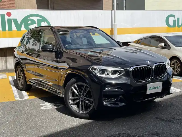 ＢＭＷ Ｘ３ xDrive20d Mスポーツ 静岡県 2019(令1)年 2.1万km サファイアブラックP ワンオーナー/純正ナビ/フルセグTV/BT/USB/全方位カメラ/革シート/前後シートヒーター/前後純正ドライブレコーダー/パワーバックドア/衝突軽減ブレーキ/レーンキープアシスト/レーダークルーズコントロール/クリアランスソナー/ブラインドスポットモニター/パーキングアシスト/ETC/LEDヘッドライト/純正19インチAW/スマートキー×2/保証書/取扱説明書/R4/R6点検記録簿有