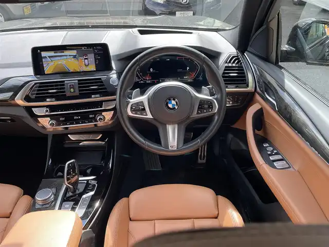 ＢＭＷ Ｘ３ xDrive20d Mスポーツ 静岡県 2019(令1)年 2.1万km サファイアブラックP ワンオーナー/純正ナビ/フルセグTV/BT/USB/全方位カメラ/革シート/前後シートヒーター/前後純正ドライブレコーダー/パワーバックドア/衝突軽減ブレーキ/レーンキープアシスト/レーダークルーズコントロール/クリアランスソナー/ブラインドスポットモニター/パーキングアシスト/ETC/LEDヘッドライト/純正19インチAW/スマートキー×2/保証書/取扱説明書/R4/R6点検記録簿有