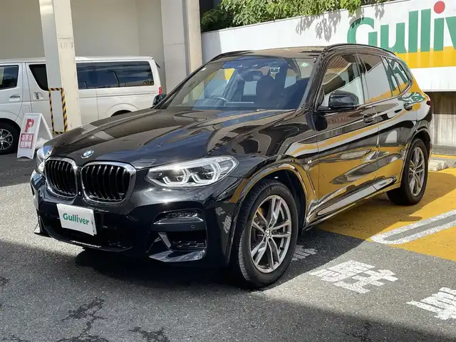 ＢＭＷ Ｘ３ xDrive20d Mスポーツ 静岡県 2019(令1)年 2.1万km サファイアブラックP ワンオーナー/純正ナビ/フルセグTV/BT/USB/全方位カメラ/革シート/前後シートヒーター/前後純正ドライブレコーダー/パワーバックドア/衝突軽減ブレーキ/レーンキープアシスト/レーダークルーズコントロール/クリアランスソナー/ブラインドスポットモニター/パーキングアシスト/ETC/LEDヘッドライト/純正19インチAW/スマートキー×2/保証書/取扱説明書/R4/R6点検記録簿有