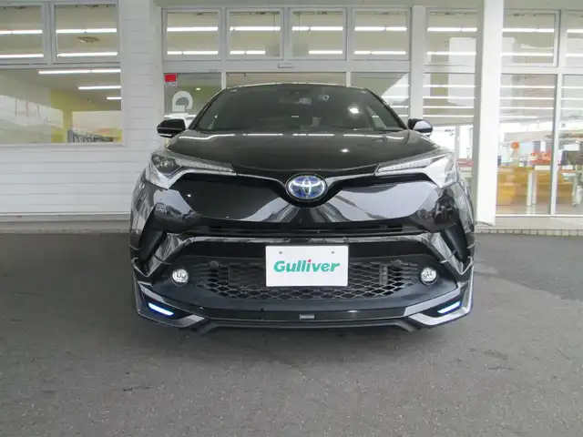 トヨタ Ｃ－ＨＲ G モード ネロ 千葉県 2019(平31)年 5.6万km ブラックマイカ モデリスタフルエアロ/純正9型SDナビ、フルセグTV/バックカメラ/純正オーディオ【DVD/CD/BT/SD】/Toyota Safety Sense　P/LEDヘッドライト&LEDフォグ/レーダークルーズコントロール/レーンキープアシスト/ブラインドスポットモニター/クリアランスソナー/ハーフレザーシート/前席シートヒーター/AC100V/社外前方ドライブレコーダー/ビルトインETC/スペアキー/取扱説明書/ナビ取扱説明書/新車時保証書/整備記録簿(R2/R3/R6)