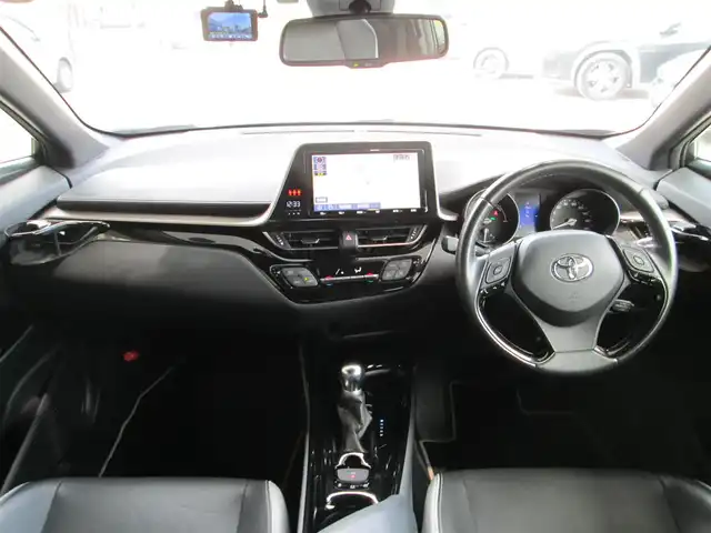 トヨタ Ｃ－ＨＲ G モード ネロ 千葉県 2019(平31)年 5.6万km ブラックマイカ モデリスタフルエアロ/純正9型SDナビ、フルセグTV/バックカメラ/純正オーディオ【DVD/CD/BT/SD】/Toyota Safety Sense　P/LEDヘッドライト&LEDフォグ/レーダークルーズコントロール/レーンキープアシスト/ブラインドスポットモニター/クリアランスソナー/ハーフレザーシート/前席シートヒーター/AC100V/社外前方ドライブレコーダー/ビルトインETC/スペアキー/取扱説明書/ナビ取扱説明書/新車時保証書/整備記録簿(R2/R3/R6)