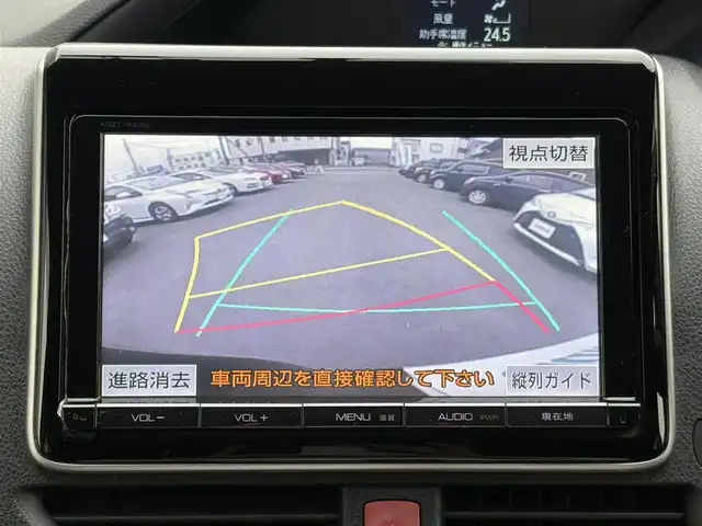 トヨタ ヴォクシー ZS 三重県 2014(平26)年 8.5万km ブラック ♪車検 令和9年6月4日迄/スマートキー×3/プッシュスタート/両側パワースライドドア /アイドリングストップ/純正9インチナビ/・SD録音・CD/・フルセグ・DVD再生/・Bluetoothオーディオ/・バックカメラ/前後ドライブレコーダー/スペアタイヤ/純正16インチAW/LEDヘッドライト/フォグライト/オートライト/ウィンカーミラー/オートリトラクタブルミラー/リアドアサンシェード/ステアリングスイッチ/革巻ステアリング/革巻シフトノブ/プライバシーガラス/フロアマット/ドアバイザー/ビルトインETC/サイド/カーテンエアバック