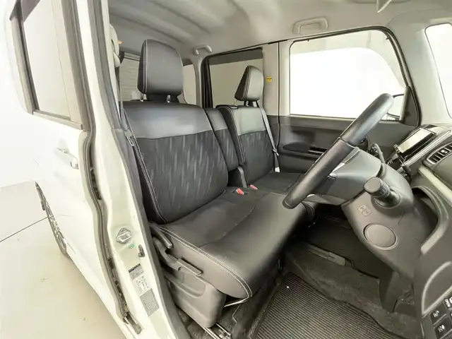 ダイハツ タント カスタム RS トップED SAⅡ 滋賀県 2016(平28)年 5.7万km パールホワイトⅢ 純正ナビ/Bluetooth/CD/DVD/フルセグTV/バックカメラ/両側電動スライドドア/ハーフレザー/ステアリングリモコン/アイドリングストップ/純正LEDヘッドライト/純正15インチアルミホイール/オートライト/スマートキー/スペアキー/ETC