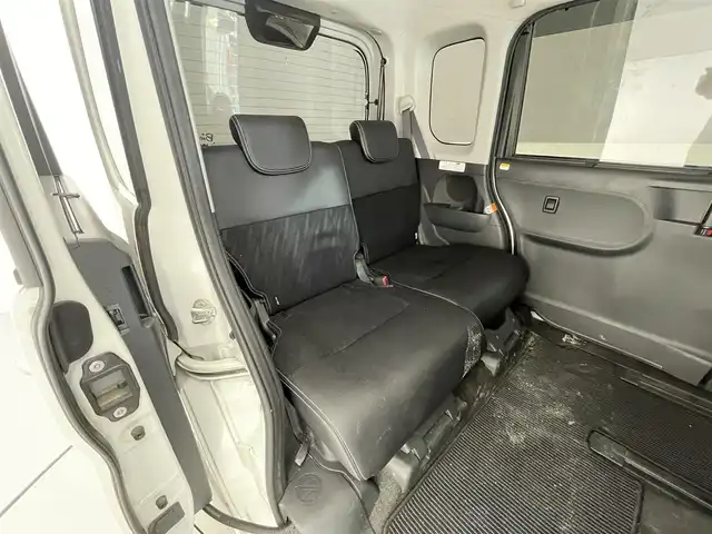 ダイハツ タント カスタム RS トップED SAⅡ 滋賀県 2016(平28)年 5.7万km パールホワイトⅢ 純正ナビ/Bluetooth/CD/DVD/フルセグTV/バックカメラ/両側電動スライドドア/ハーフレザー/ステアリングリモコン/アイドリングストップ/純正LEDヘッドライト/純正15インチアルミホイール/オートライト/スマートキー/スペアキー/ETC