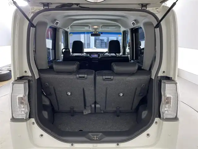 ダイハツ タント カスタム RS トップED SAⅡ 滋賀県 2016(平28)年 5.7万km パールホワイトⅢ 純正ナビ/Bluetooth/CD/DVD/フルセグTV/バックカメラ/両側電動スライドドア/ハーフレザー/ステアリングリモコン/アイドリングストップ/純正LEDヘッドライト/純正15インチアルミホイール/オートライト/スマートキー/スペアキー/ETC