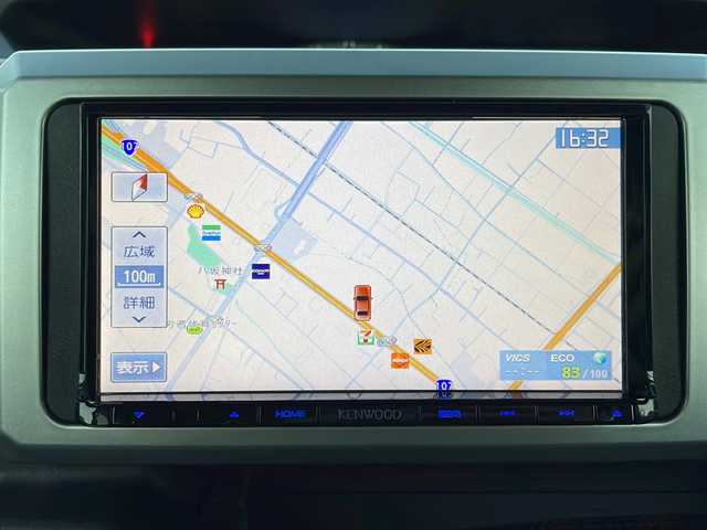 ダイハツ ウェイク G SA 岩手県 2015(平27)年 9.9万km プラムブラウンクリスタルマイカ ナビ フリップダウン 両側電動スライド ETC スマートアシスト フルセグTV Bluetooth再生 DVD再生機能 シートヒーター オートLEDヘッドライト フォグランプ 14インチAW 積込サマータイヤ付純正AW スマートキー