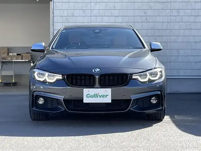 ＢＭＷ ４２０ｉ グランクーペ Mスポーツ 群馬県 2017(平29)年 7.7万km ミネラルグレー ワンオーナー　/純正９インチメモリーナビ　/バックカメラ　/フルセグ　/茶レザーシート　/前席シートヒーター　/ツインパワーターボ　/前席パワーシート　/木目調内装　/社外マフラー　/パドルシフト　/ＡＨＢ　/純正１９型ＡＷ/Bluetooth/LEDフォグランプ/アダプティブクルーズコントロール/シートセットポジションメモリー/アイドリングストップ/純正19インチアルミホイール/純正ETC/オートワイパー/BMWコネクティッドドライブ/本革ステアリング/純正フロアマット/AHB/電動格納ミラー/パワーステアリング/スマートキー