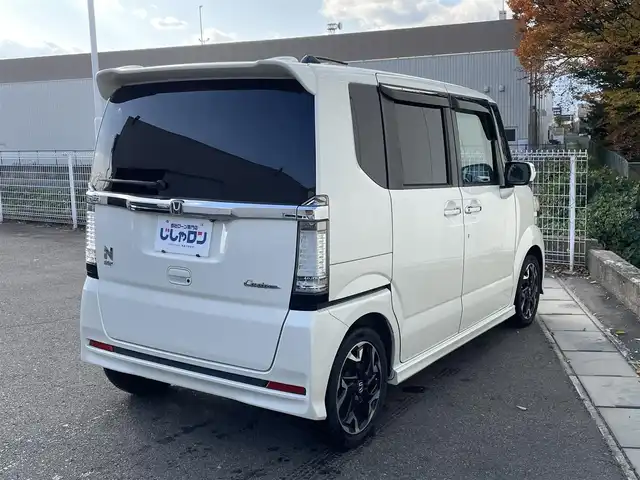 ホンダ Ｎ ＢＯＸ カスタム G ターボ Aパッケージ 福島県 2014(平26)年 11.7万km プレミアムホワイトパール (株)IDOMが運営する【じしゃロン福島店】の自社ローン専用車両になります。こちらは現金またはオートローンご利用時の価格です。自社ローンご希望の方は別途その旨お申付け下さい/エクリプス９インチナビ/バックカメラ/フルセグテレビ/両側パワースライドドア/クルーズコントロール/革巻ステアリング/ＣＴＢＡ/ドアバイザー/社外前後ドラレコ/ＥＣＯＮ/ＥＴＣ