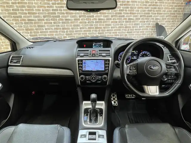スバル レヴォーグ 1．6GT－S アイサイト 岩手県 2015(平27)年 10.5万km ラピスブルーP ４WD/ビルシュタインダンパー/本革シート/アイサイトVer.3/アドバンスドセイフティパッケージ/プリクラッシュブレーキ/全車速追従機能付きクルーズコントロール/アクティブレーンキープ/AT誤発進抑制制御/先行車発信お知らせ機能/スバルリヤビークルディテクション/ハイビームアシスト/サイドビューモニター/横滑り防止装置/アイドリングストップ/パドルシフト/パワーシート/シートヒーター/純正ナビ/フルセグTV/バックカメラ/ETC/エンジンスターター/LEDヘッドランプ/フロント・リヤフォグランプ/純正アルミホイール積み込みあり