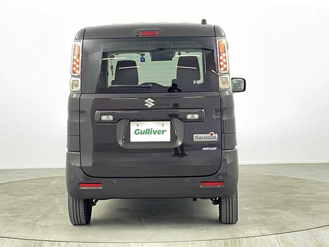 スズキ スペーシア HYBRID G 熊本県 2021(令3)年 1.4万km アーバンブラウンパールメタリック 社外SDナビ/・フルセグTV/CD/DVD/SD/BT/・バックカメラ/スズキセーフティサポート/・衝突軽減ブレーキ/・車線逸脱警報/・パーキングセンサー/前方ドライブレコーダー/ビルトインETC/アイドリングストップ/オートライト/LEDヘッドライト/ヘッドライトレベライザー/スマートキー/プッシュスタート/社外フロアマット/純正ドアバイザー/保証書/取扱説明書(車両・ナビ)
