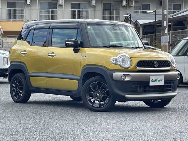 スズキ クロスビー HYBRID MZ 大阪府 2018(平30)年 9万km ラッシュイエローメタリック/ブラック2トーンルーフ 社外ナビ/ワンセグTV/バックカメラ/ビルトインETC/純正１６インチAW/ドライブレコーダー/ウインカーミラー/クルーズコントロール/前席シートヒーター/パドルシフト/純正マット/ドアバイザー/取扱説明書/スペアスマートキー1本