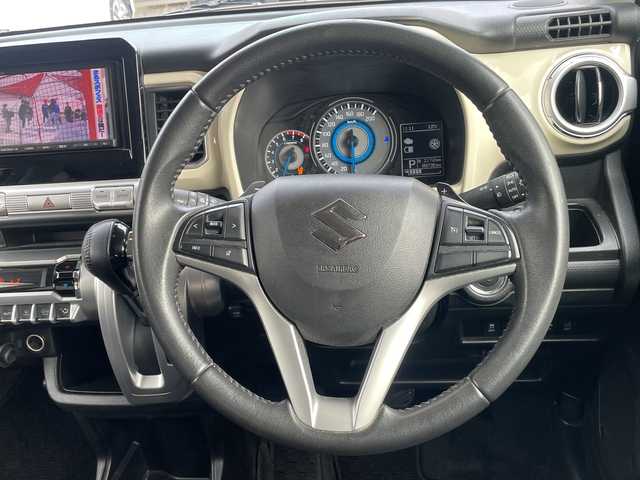 スズキ クロスビー HYBRID MZ 大阪府 2018(平30)年 9万km ラッシュイエローメタリック/ブラック2トーンルーフ 社外ナビ/ワンセグTV/バックカメラ/ビルトインETC/純正１６インチAW/ドライブレコーダー/ウインカーミラー/クルーズコントロール/前席シートヒーター/パドルシフト/純正マット/ドアバイザー/取扱説明書/スペアスマートキー1本