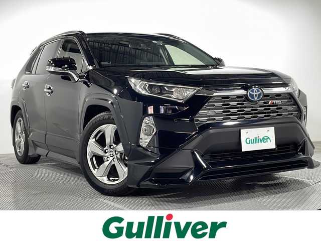 トヨタ,ＲＡＶ４,ハイブリッドG,TRDエアロ 純正9型ナビ ドラレコ BSM