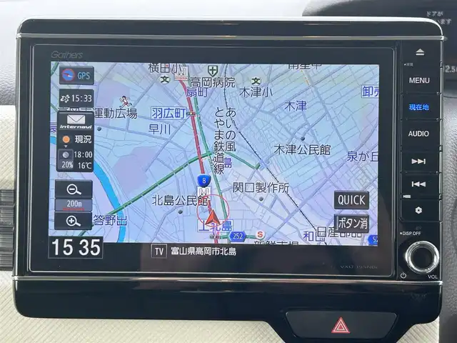 ホンダ Ｎ ＢＯＸ G L ホンダセンシング 富山県 2019(令1)年 5.9万km プラチナホワイトパール ワンオーナー/純正9インチナビ/Bluetooth/Apple Car Play/DVD再生/USBソケット/フルセグTV/バックカメラ/ウィンカーミラー/クルーズコントロール/ドアバイザー/プッシュスタート/LEDヘッドライト/パワースライドドア/ビルトインETC/スマートキー/スペアキー有/衝突軽減ブレーキ（CMBS）/路外逸脱抑制機能/ドライブレコーダー/夏タイヤ積み込み