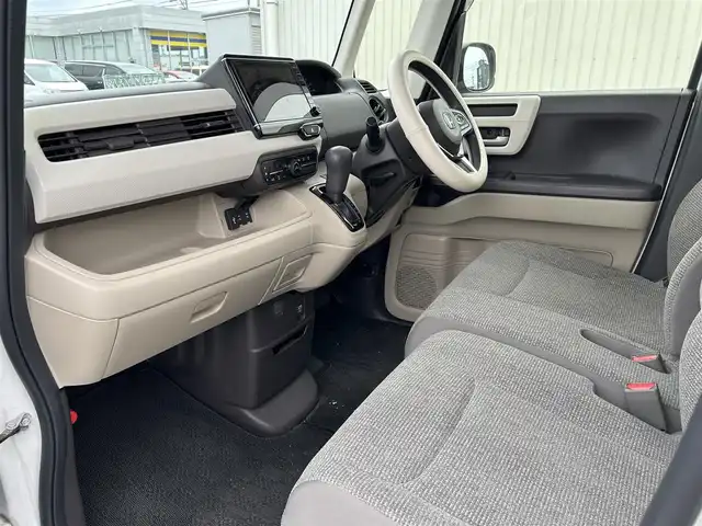 ホンダ Ｎ ＢＯＸ G L ホンダセンシング 富山県 2019(令1)年 5.9万km プラチナホワイトパール ワンオーナー/純正9インチナビ/Bluetooth/Apple Car Play/DVD再生/USBソケット/フルセグTV/バックカメラ/ウィンカーミラー/クルーズコントロール/ドアバイザー/プッシュスタート/LEDヘッドライト/パワースライドドア/ビルトインETC/スマートキー/スペアキー有/衝突軽減ブレーキ（CMBS）/路外逸脱抑制機能/ドライブレコーダー/夏タイヤ積み込み