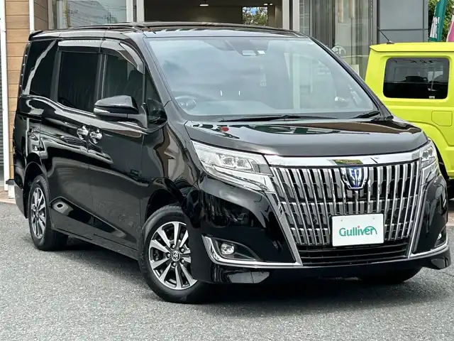 トヨタ エスクァイア ハイブリッド Gi 埼玉県 2021(令3)年 7.3万km ブラック ワンオーナー/両側パワスラ/純正ナビ/・NSZT-Y68T/・バックカメラ/・フルセグ/・CD、DVD/・Bluetooth/ETC/前席シートヒーター/USB充電ポート×４/nanoeデュアルエアコン/社外スピーカー/クルコン