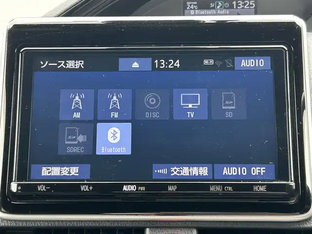トヨタ エスクァイア ハイブリッド Gi 埼玉県 2021(令3)年 7.3万km ブラック ワンオーナー/両側パワスラ/純正ナビ/・NSZT-Y68T/・バックカメラ/・フルセグ/・CD、DVD/・Bluetooth/ETC/前席シートヒーター/USB充電ポート×４/nanoeデュアルエアコン/社外スピーカー/クルコン