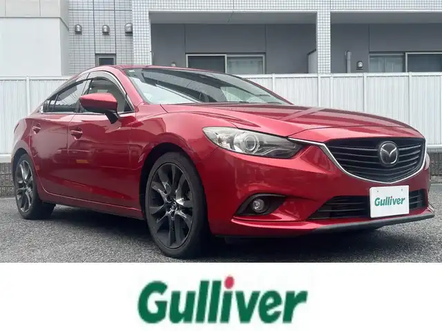 マツダ アテンザ セダン XD Lパッケージ 愛知県 2014(平26)年 11.4万km ソウルレッドプレミアムメタリック 純正7型ナビ【Bluetooth CD DVD SD フルセグ　品番：CA9K3】/BOSEスピーカー/バックカメラ/ETC /レーダークルーズコントロール/レーンキープアシスト/リアビークルモニタリングシステム/オートライト/LEDヘッドライト/パドルシフト/ステアリングリモコン/レザーシート/前席シートヒーター/前席パワーシート/スマートキー【スペア1本】/純正フロアマット/純正アルミホイール/禁煙車