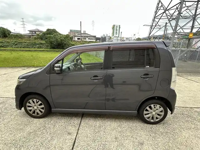 スズキ ワゴンＲ スティングレー リミテッド 長崎県 2011(平23)年 9.9万km ルナグレーパールメタリック CD/MDオーディオ/スマートキー/プッシュスタート/ETC/ハーフレザーシート/オートライト/フォグランプ/電動格納ミラー/純正14インチAW