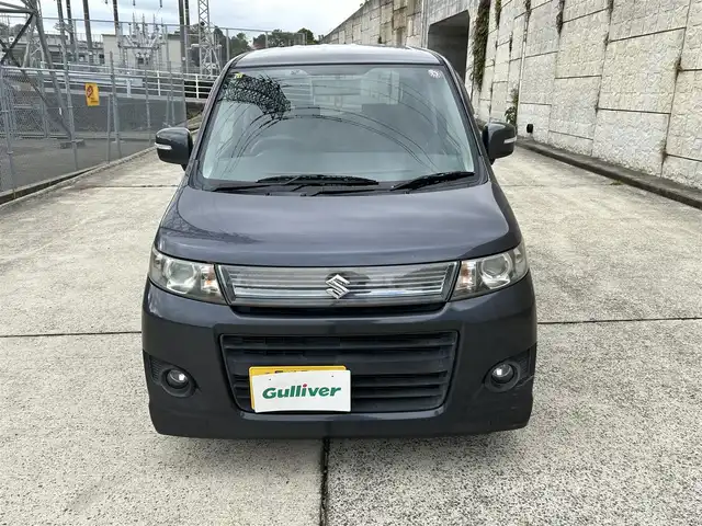 スズキ ワゴンＲ スティングレー リミテッド 長崎県 2011(平23)年 9.9万km ルナグレーパールメタリック CD/MDオーディオ/スマートキー/プッシュスタート/ETC/ハーフレザーシート/オートライト/フォグランプ/電動格納ミラー/純正14インチAW