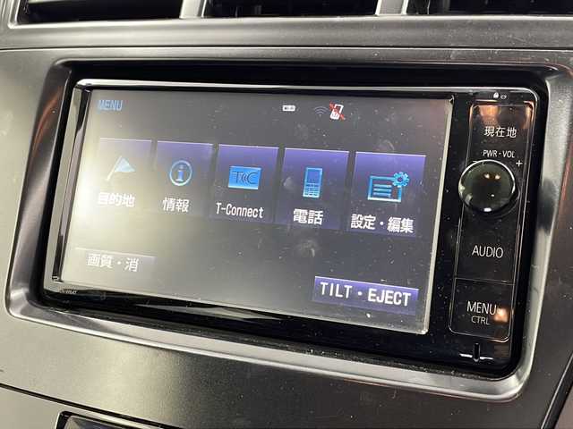 トヨタ プリウス α S チューンブラック 兵庫県 2014(平26)年 10.1万km ブラキッシュレッドマイカ 　ワンセグテレビ/　バックカメラ/　アイドリングストップ/　ウィンカーミラー/　ドアバイザー/　プッシュスタート/　ETC/　スマートキー/　フォグランプ/　HIDライト/　オートライト/　スペアキー