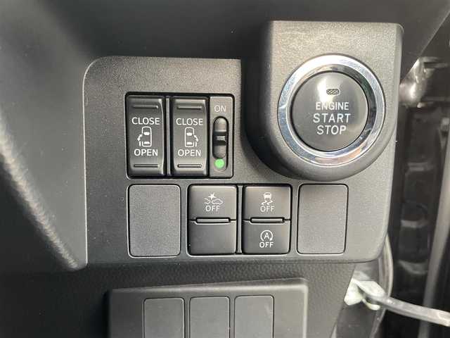 トヨタ ルーミー カスタムG S 福岡県 2017(平29)年 5.1万km ブラックマイカメタリック 純正14インチアルミホイール/エクリプス　フルセグナビ/バックカメラ/両側パワースライドドア/クルーズコントロール/スマートアシスト/スマートキー/プッシュスタート/LEDヘッドランプ/フォグランプ/ウインカーミラー/ETC/コーナーセンサー