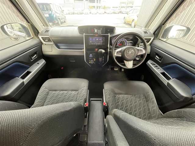 トヨタ ルーミー カスタムG S 福岡県 2017(平29)年 5.1万km ブラックマイカメタリック 純正14インチアルミホイール/エクリプス　フルセグナビ/バックカメラ/両側パワースライドドア/クルーズコントロール/スマートアシスト/スマートキー/プッシュスタート/LEDヘッドランプ/フォグランプ/ウインカーミラー/ETC/コーナーセンサー