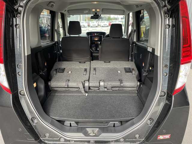 トヨタ ルーミー カスタムG S 福岡県 2017(平29)年 5.1万km ブラックマイカメタリック 純正14インチアルミホイール/エクリプス　フルセグナビ/バックカメラ/両側パワースライドドア/クルーズコントロール/スマートアシスト/スマートキー/プッシュスタート/LEDヘッドランプ/フォグランプ/ウインカーミラー/ETC/コーナーセンサー