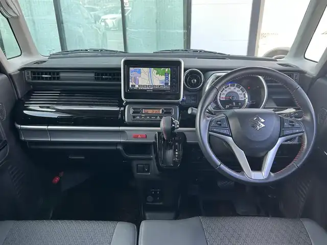 スズキ スペーシア カスタム HYBRID XS 香川県 2020(令2)年 1.1万km アーバンブラウンパールメタリック 社外7インチナビ(MDV-S707W)/→FM/AM/TV/CD/Bluetooth/スズキセーフティーセンス/・全方位モニター用カメラ/・アダクティブクルーズコントロール（全車速追従機能付）/・デュアルセンサーブレーキサポートII/・誤発信抑制機能（前後）/・後退ブレーキサポート/・車線逸脱抑制機能/・標識認識機能/両側パワースライドドア/D席シートヒーター/ハーフレザーシート/ヘッドアップディスプレイ/LEDヘッドライト/LEDフォグランプ/オートライト/革巻きステアリング/ステアリングリモコン/純正アルミホイール15インチ/ドライブレコーダー/コーナーセンサー/アイドリングストップ/オートエアコン/純正フロアマット/純正ドアバイザー/ETC/スマートキー/プッシュスタート