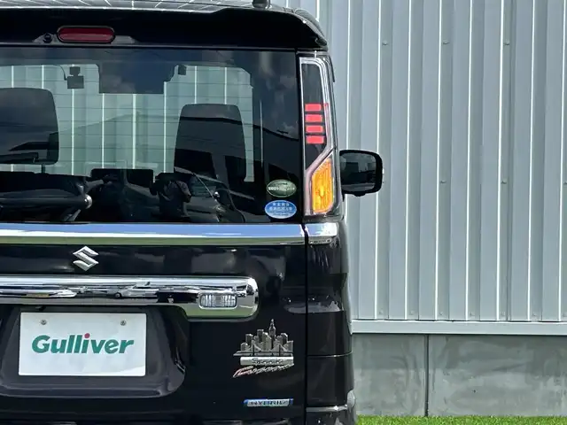 スズキ スペーシア カスタム HYBRID XS 香川県 2020(令2)年 1.1万km アーバンブラウンパールメタリック 社外7インチナビ(MDV-S707W)/→FM/AM/TV/CD/Bluetooth/スズキセーフティーセンス/・全方位モニター用カメラ/・アダクティブクルーズコントロール（全車速追従機能付）/・デュアルセンサーブレーキサポートII/・誤発信抑制機能（前後）/・後退ブレーキサポート/・車線逸脱抑制機能/・標識認識機能/両側パワースライドドア/D席シートヒーター/ハーフレザーシート/ヘッドアップディスプレイ/LEDヘッドライト/LEDフォグランプ/オートライト/革巻きステアリング/ステアリングリモコン/純正アルミホイール15インチ/ドライブレコーダー/コーナーセンサー/アイドリングストップ/オートエアコン/純正フロアマット/純正ドアバイザー/ETC/スマートキー/プッシュスタート