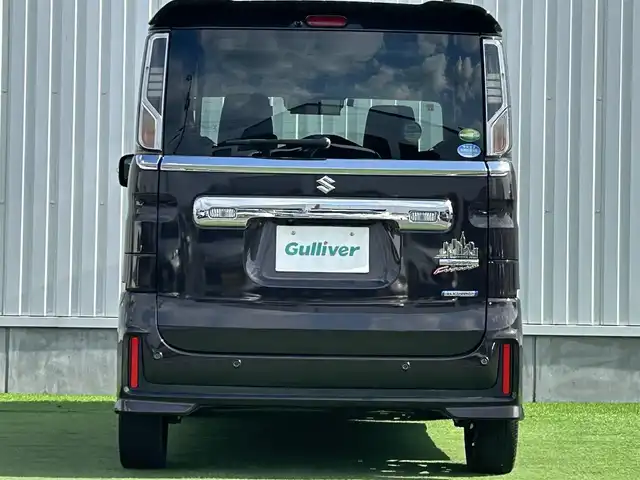 スズキ スペーシア カスタム HYBRID XS 香川県 2020(令2)年 1.1万km アーバンブラウンパールメタリック 社外7インチナビ(MDV-S707W)/→FM/AM/TV/CD/Bluetooth/スズキセーフティーセンス/・全方位モニター用カメラ/・アダクティブクルーズコントロール（全車速追従機能付）/・デュアルセンサーブレーキサポートII/・誤発信抑制機能（前後）/・後退ブレーキサポート/・車線逸脱抑制機能/・標識認識機能/両側パワースライドドア/D席シートヒーター/ハーフレザーシート/ヘッドアップディスプレイ/LEDヘッドライト/LEDフォグランプ/オートライト/革巻きステアリング/ステアリングリモコン/純正アルミホイール15インチ/ドライブレコーダー/コーナーセンサー/アイドリングストップ/オートエアコン/純正フロアマット/純正ドアバイザー/ETC/スマートキー/プッシュスタート