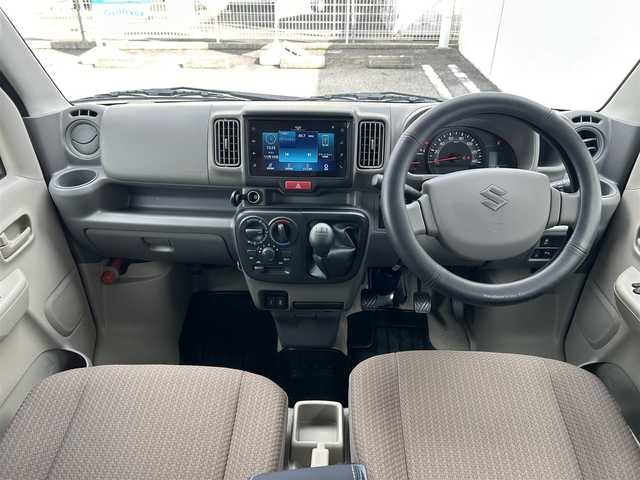 スズキ エブリイ JOIN 愛知県 2025(令7)年 0.3万km モスグレーメタリック /ワンオーナー//4WD//純正ディスプレイオーディオ//FM/AM/BT/USB//バックカメラ//ETC//横滑り防止装置//レーンアシスト//衝突被害軽減システム//クリアランスソナー//光軸調整ダイヤル//リヤヒーター//シートヒーター(D)//サイドアンダーミラー//電格ミラー//純正LEDオートライト//フロントフォグランプ//純正ホイールキャップ//純正フロアマット//純正ドアバイザー//バニティミラー//イモビライザー//ダブルエアバック//リモコンキー//スペアキー1本//取扱説明書//ディスプレイオーディオ説明書//保証書