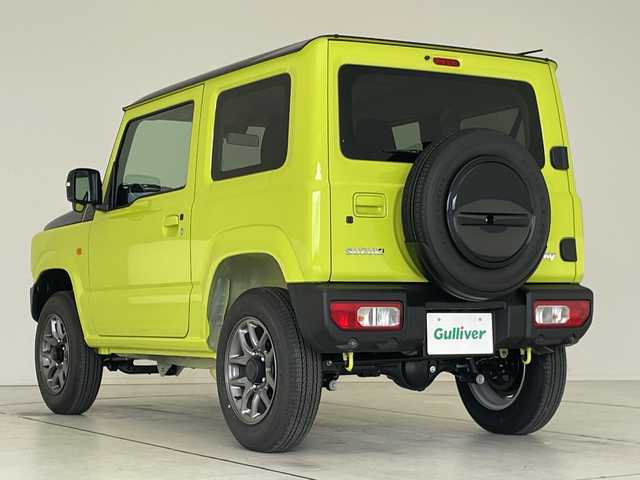 スズキ ジムニー XC 愛知県 2025(令7)年 0.1万km キネティックイエロー/ブラックトップ2トーン 届出済未使用車/スズキセーフティサポート/クルーズコントロール/シートヒーター/LEDヘッドライト/スマートキー/プッシュスタート/アイドリングストップ/ダウンヒルアシストコントロール/レーンキープアシスト