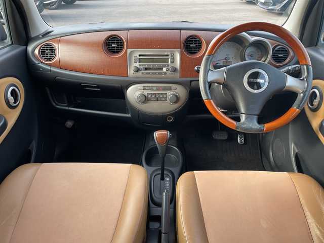 ダイハツ ミラ ジーノ プレミアムX 山口県 2008(平20)年 10.2万km ルージュレッドクリスタルメタリック オーディオ/（AM/FM/CD）/スペアキー/リモコンキー/ハーフレザー/純正14インチアルミホイール/キセノンヘッドライト/フォグランプ/プラズマクラスタースイッチ/取扱説明書