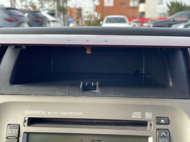 ダイハツ ミラ ジーノ プレミアムX 山口県 2008(平20)年 10.2万km ルージュレッドクリスタルメタリック オーディオ/（AM/FM/CD）/スペアキー/リモコンキー/ハーフレザー/純正14インチアルミホイール/キセノンヘッドライト/フォグランプ/プラズマクラスタースイッチ/取扱説明書