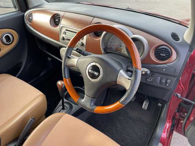 ダイハツ ミラ ジーノ プレミアムX 山口県 2008(平20)年 10.2万km ルージュレッドクリスタルメタリック オーディオ/（AM/FM/CD）/スペアキー/リモコンキー/ハーフレザー/純正14インチアルミホイール/キセノンヘッドライト/フォグランプ/プラズマクラスタースイッチ/取扱説明書