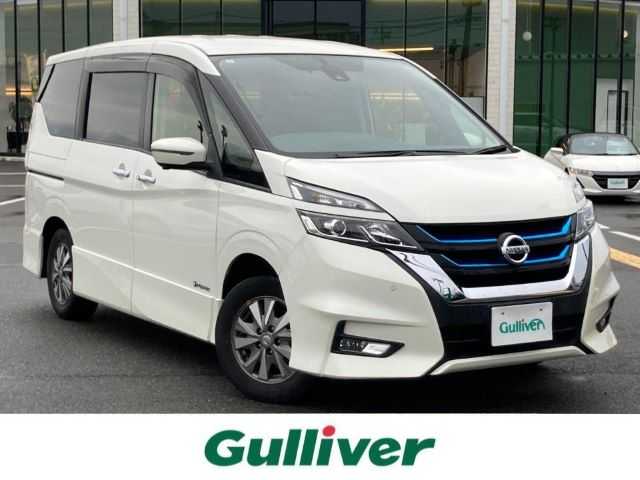 日産 セレナ e－パワー ハイウェイスター V 鳥取県 2019(平31)年 4万km ブリリアントホワイトパール 純正９インチナビ［MM518D-L］/（DTV/BT/CD/DVD/MSV)/衝突被害軽減装置　/アラウンドビューカメラ　/両側パワースライドドア　/レーンキープアシスト　/前後コーナーセンサー　/前席シートヒーター　/ハンドルヒーター　/クルーズコントロール/ドライブレコーダー/LEDオートヘッドライト/駐車支援システム/スペアキー/カーテンエアバック/保証書/取扱説明書