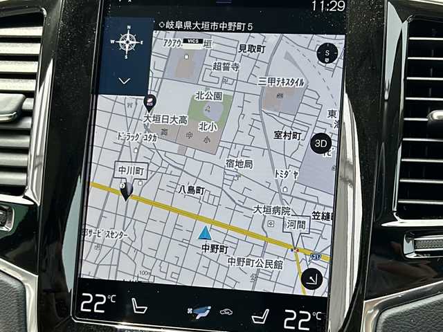 ボルボ ＸＣ９０ B6 AWD インスクリプション 岐阜県 2021(令3)年 2.2万km シルバー フルセグテレビ/バックカメラ/フロントカメラ/サイドカメラ/360度ビューカメラ/ルーフレール/自動駐車/オーディオBowers&Wilkins/ETC/純正ナビ/プッシュスタート/サンルーフ/Bluetooth/Apple carplay/Android Auto/ステアリングヒーター/シートヒーター前後/エアシート前/衝突回避/クルーズコントロール/BLIS/車間警告/自動発車/ドライブモード選択/アクティブ・ベンティング・ライト/純正ドラレコ