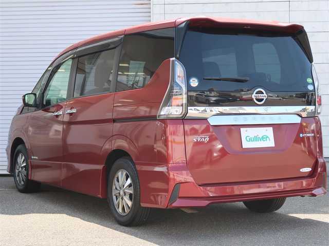 日産 セレナ e－パワー ハイウェイスター V 石川県 2018(平30)年 3.7万km マルーンレッド 純正9インチナビ/アラウンドビューモニター/インテリジェントルームミラー/プロパイロット/両側パワースライドドア/ETC/Fシートヒーター/ステアリングヒーター/純正フルセグテレビ/パーキングアシスト/衝突被害軽減システム/純正前方ドライブレコーダー/前後コーナーセンサー/ACC/純正LEDライト/純正15インチホイール